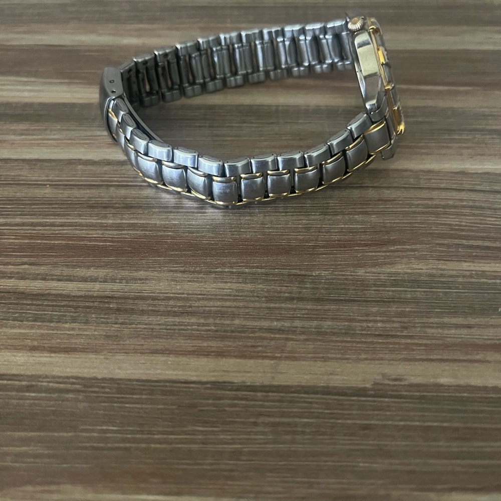 Anne Klein II 10/1562-3-5 Silver and Gold Two-Tone Watch - Picture 5 of 7
